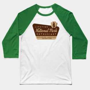 National Park Enthusiast Baseball T-Shirt